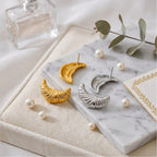 Croissant Earrings