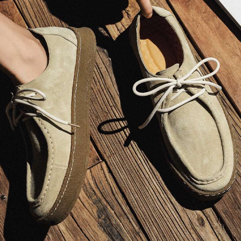 Scarpe Camoscio Uomo - Old Money®