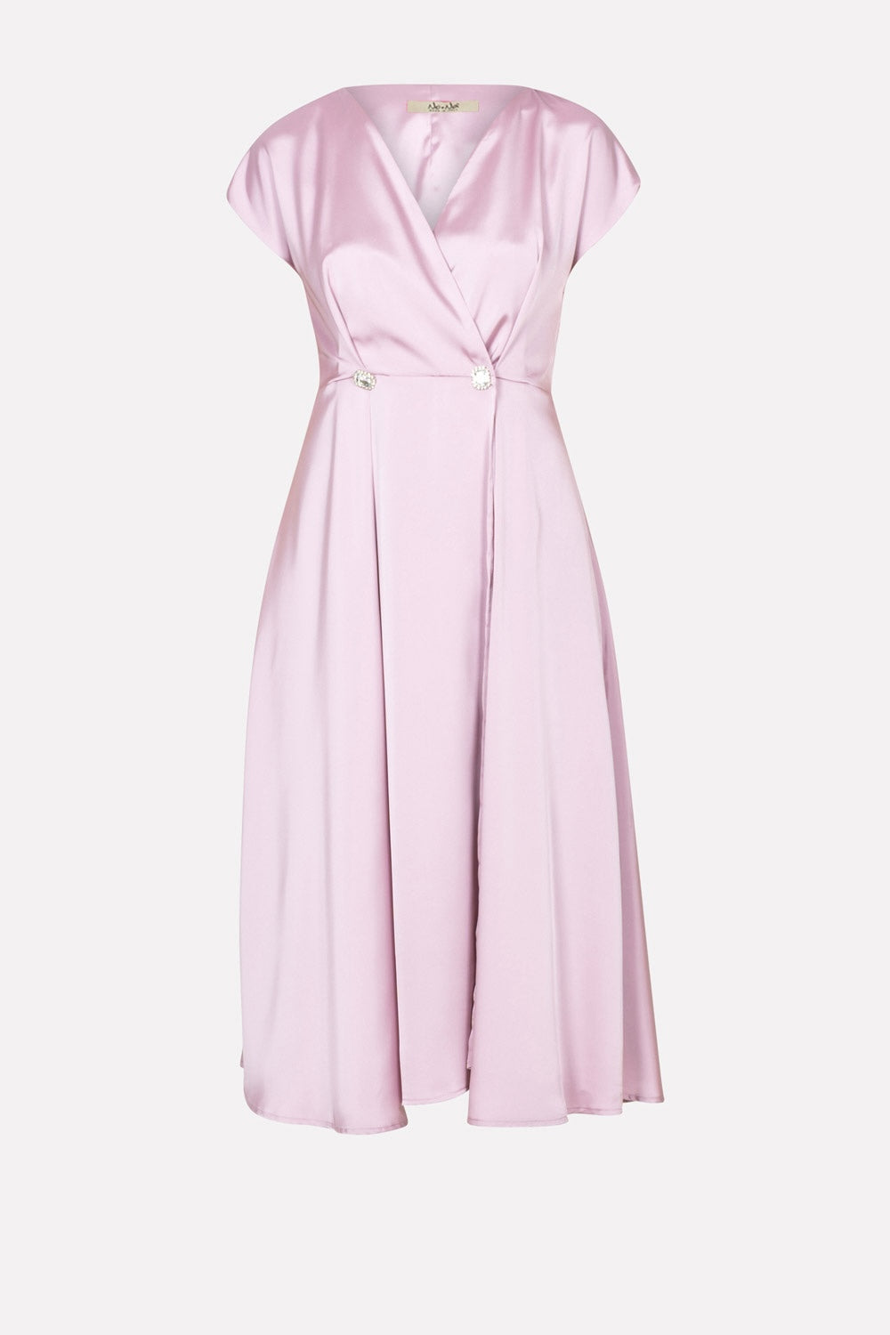 Abito No-nà con bottoni gioiello