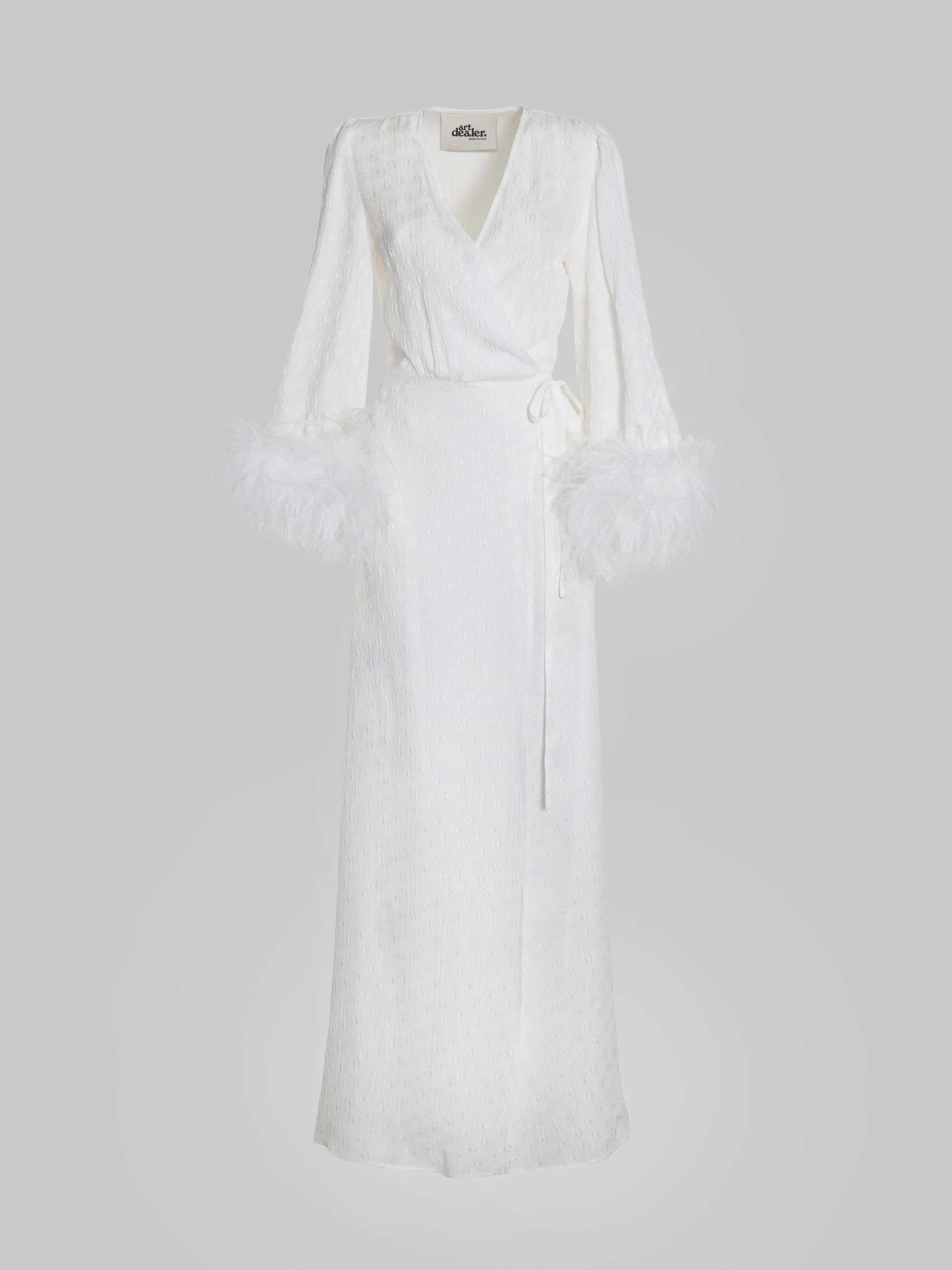 Iris Dress Lucent White