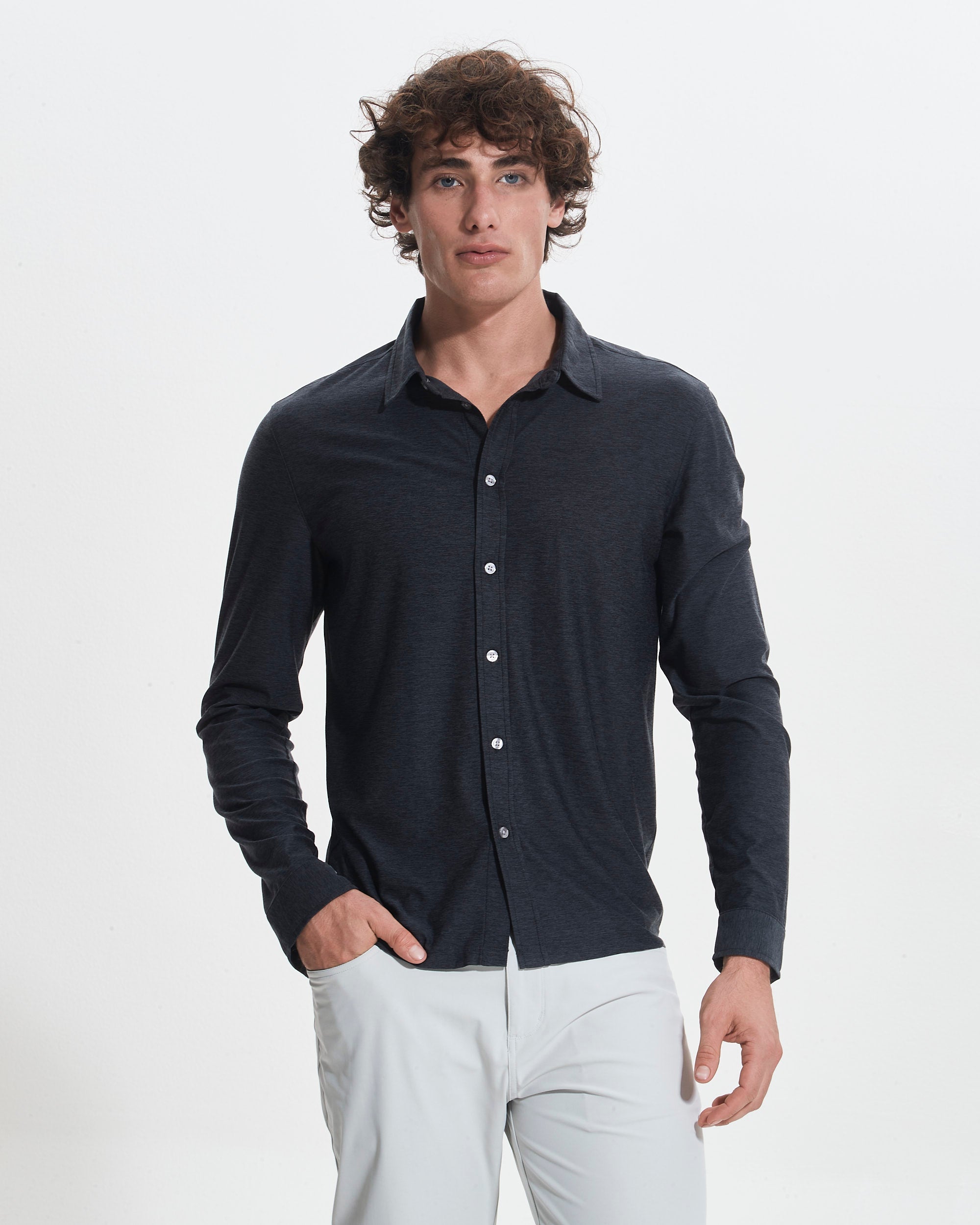 AptySoft™ Long Sleeve Polo Shirt (2025)