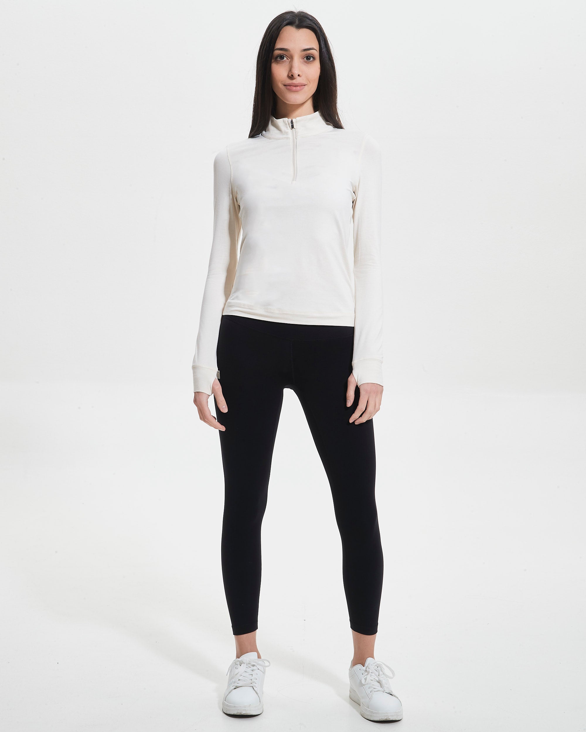 AptySoft™ Fitted Half Zip