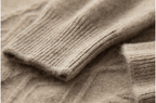 Maglione Girocollo con Trecce in Cashmere - Old Money®