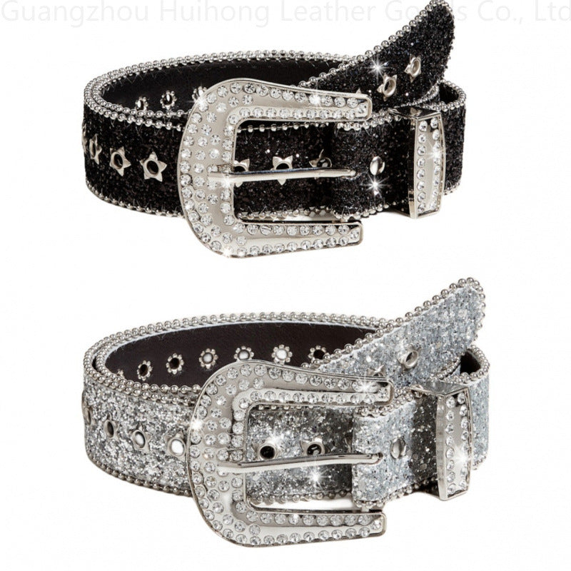 Cintura Jewel-Wide con Strass – High Fashion Style
