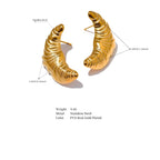Croissant Earrings