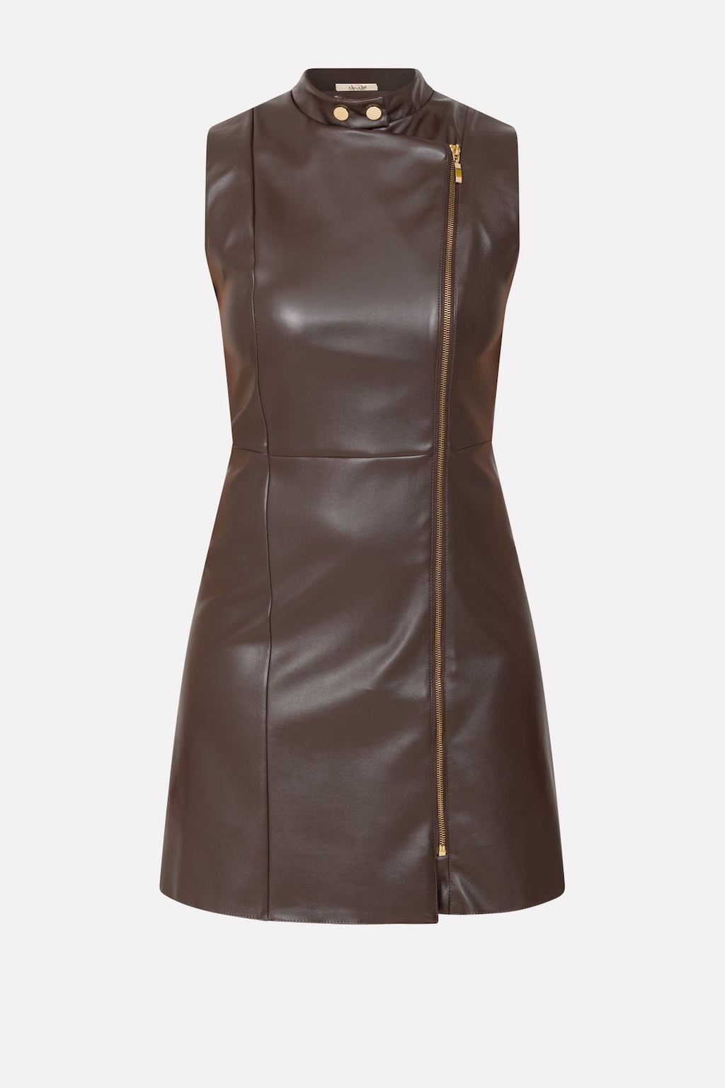 Abito ecopelle con zip No-nà - Stile sostenibile e moderno