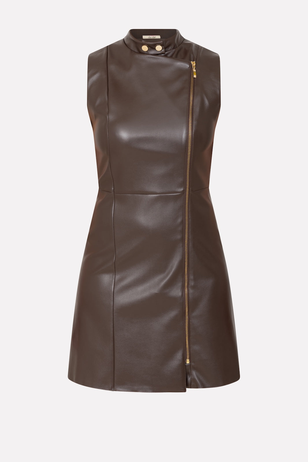 Abito ecopelle con zip No-nà - Stile sostenibile e moderno