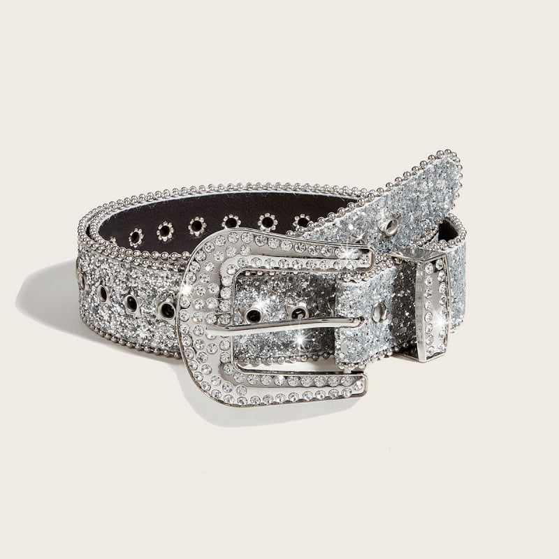 Cintura Jewel-Wide con Strass – High Fashion Style