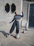 Abby Trousers Flint Gray