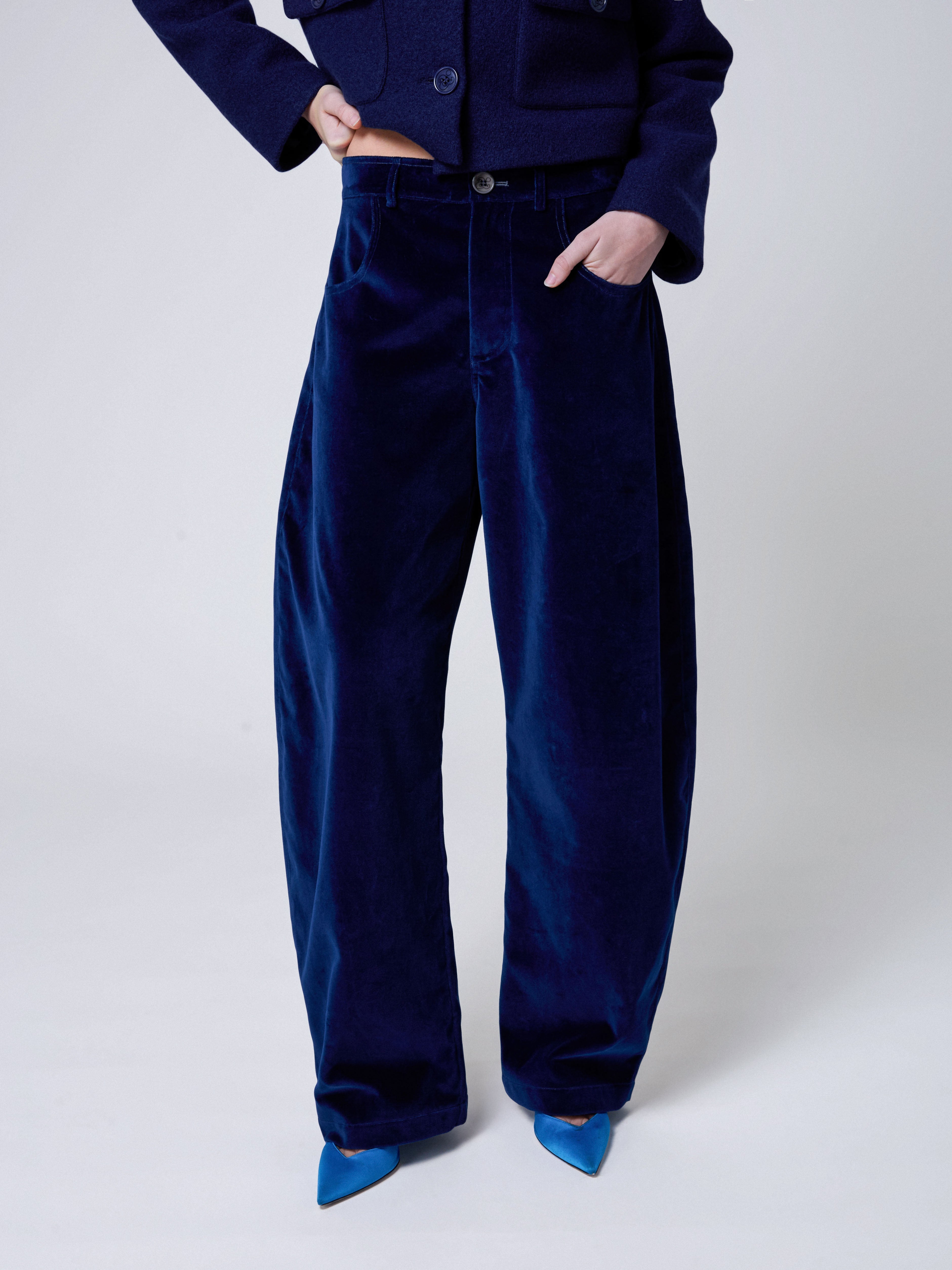 Amy Trousers Blue Quartz