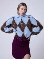 Tabitha Skirt Purple Wine