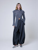 Mabel Cardigan Flint Gray