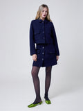 Ursula Jacket Blue Quartz
