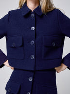 Ursula Jacket Blue Quartz