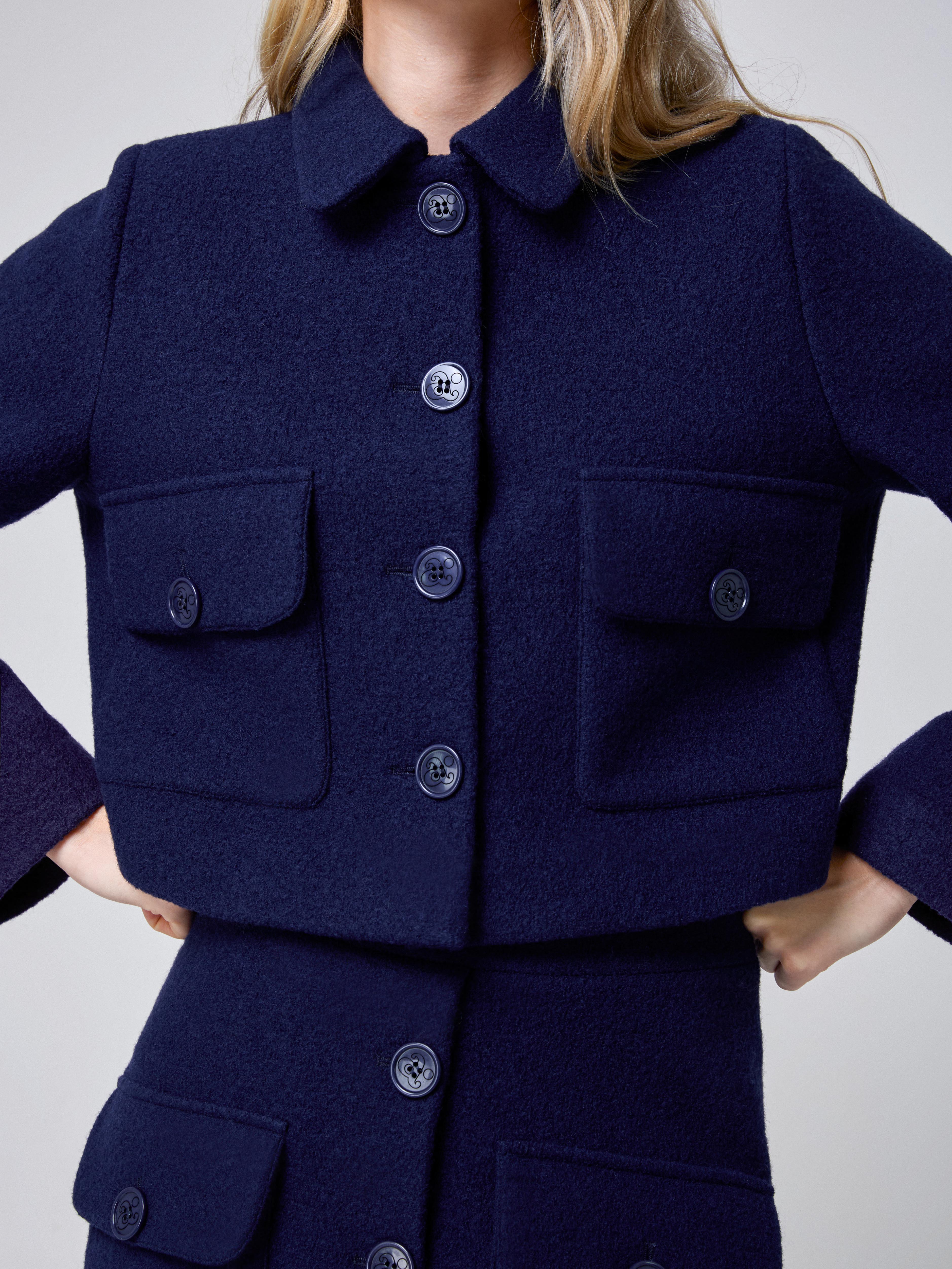 Ursula Jacket Blue Quartz