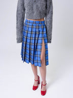 Lexi Pleated Skirt Check
