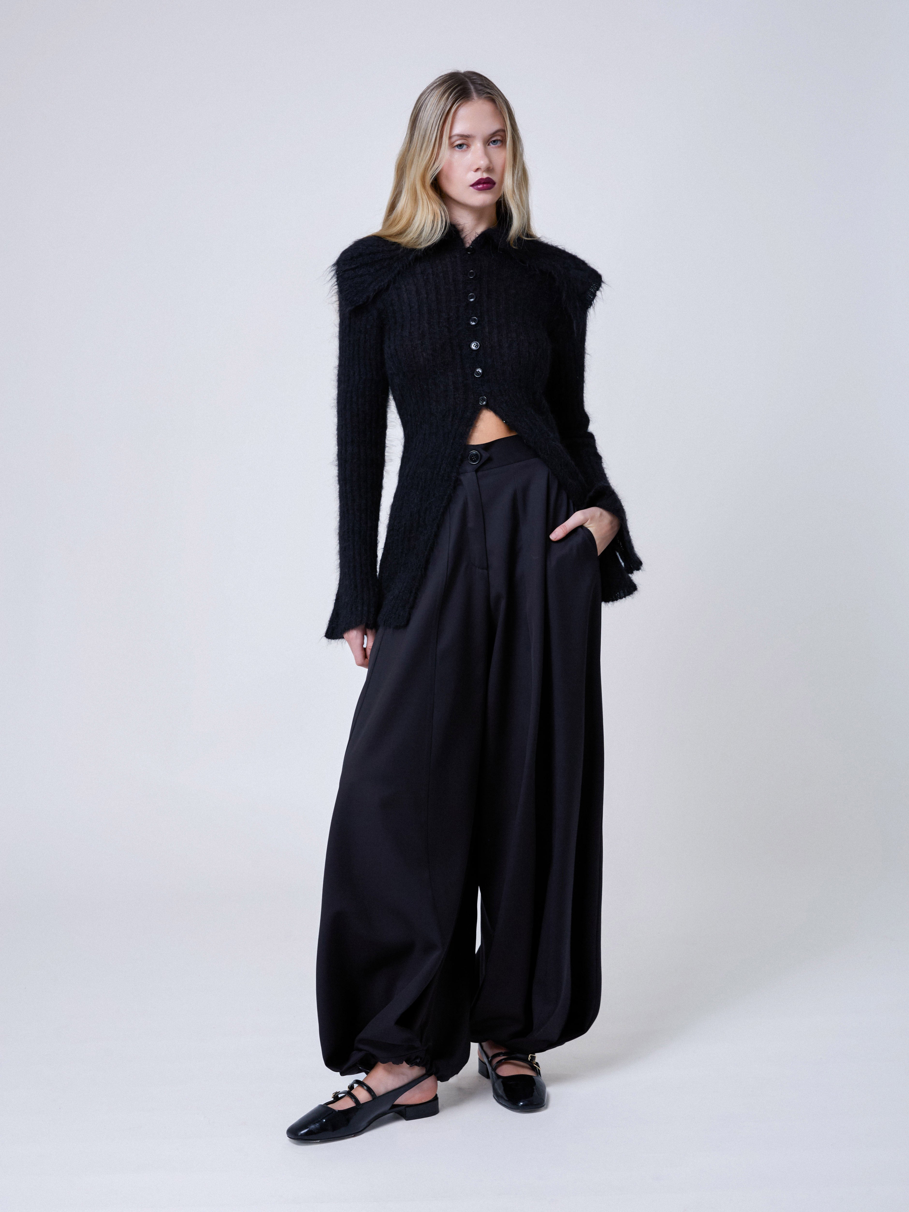 Mabel Cardigan Black Onyx