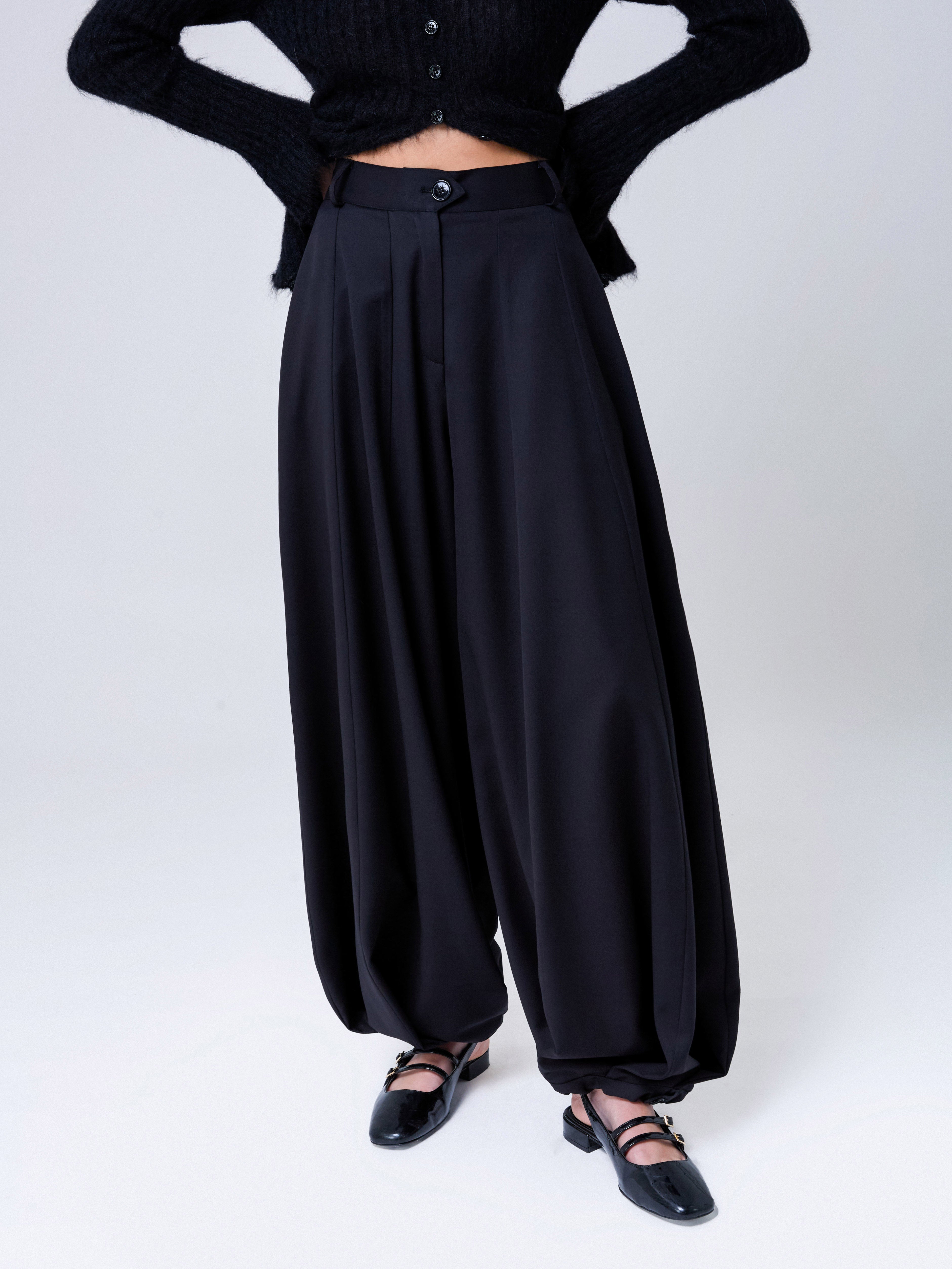 Abby Trousers Black Onyx