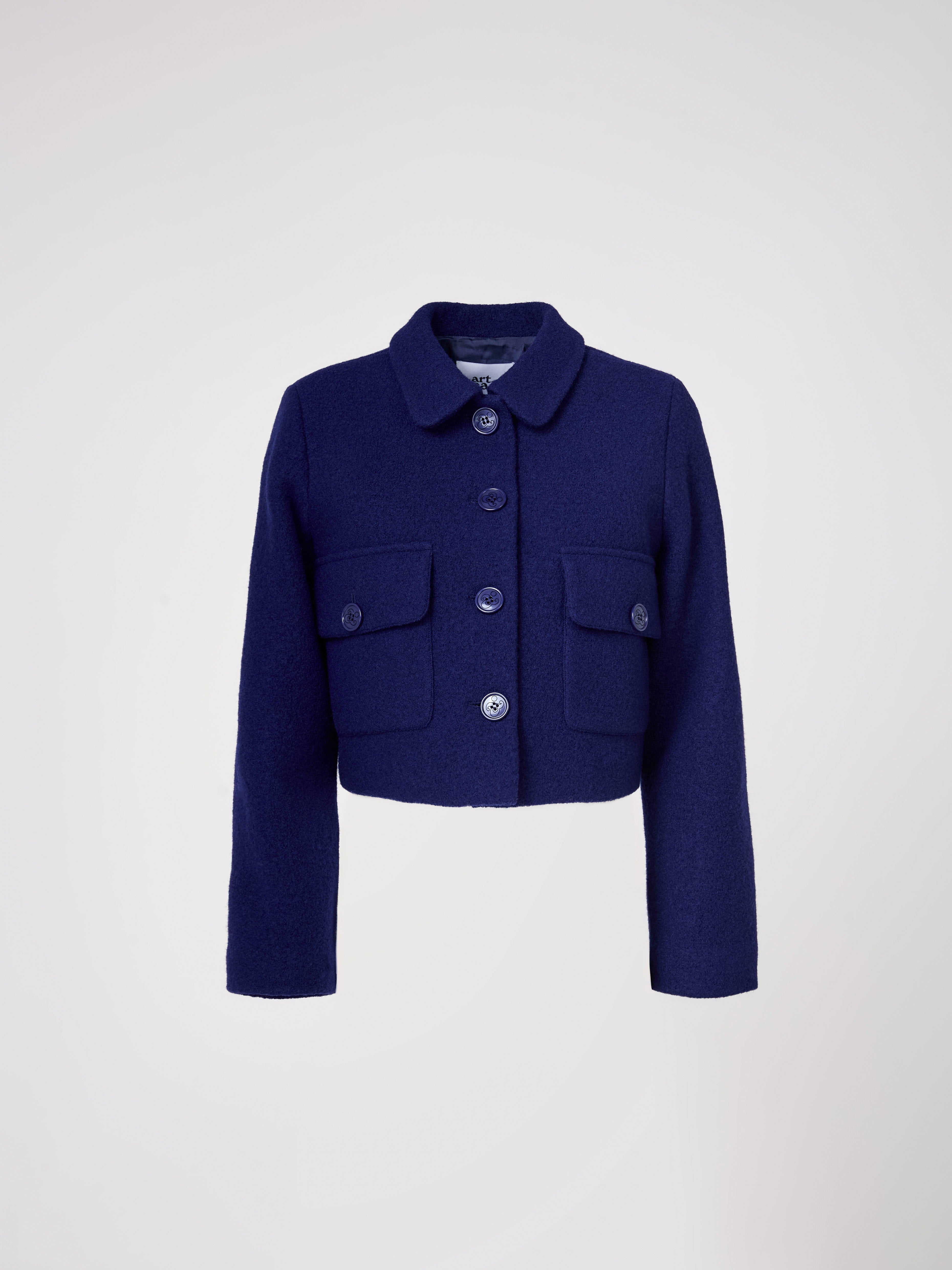 Ursula Jacket Blue Quartz