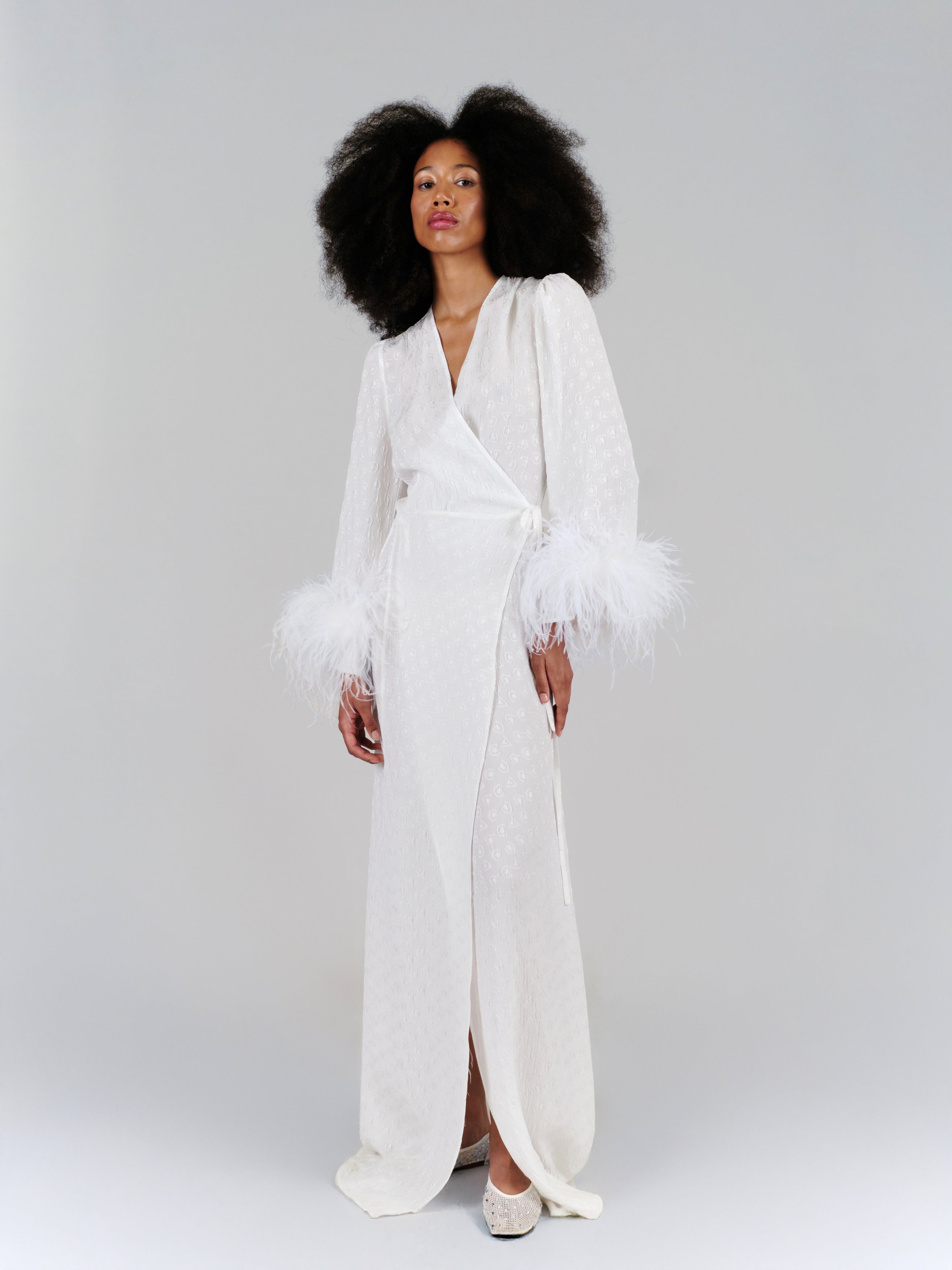 Iris Dress Lucent White