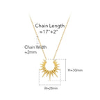 Sun Star Necklace