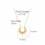 Sun Star Necklace