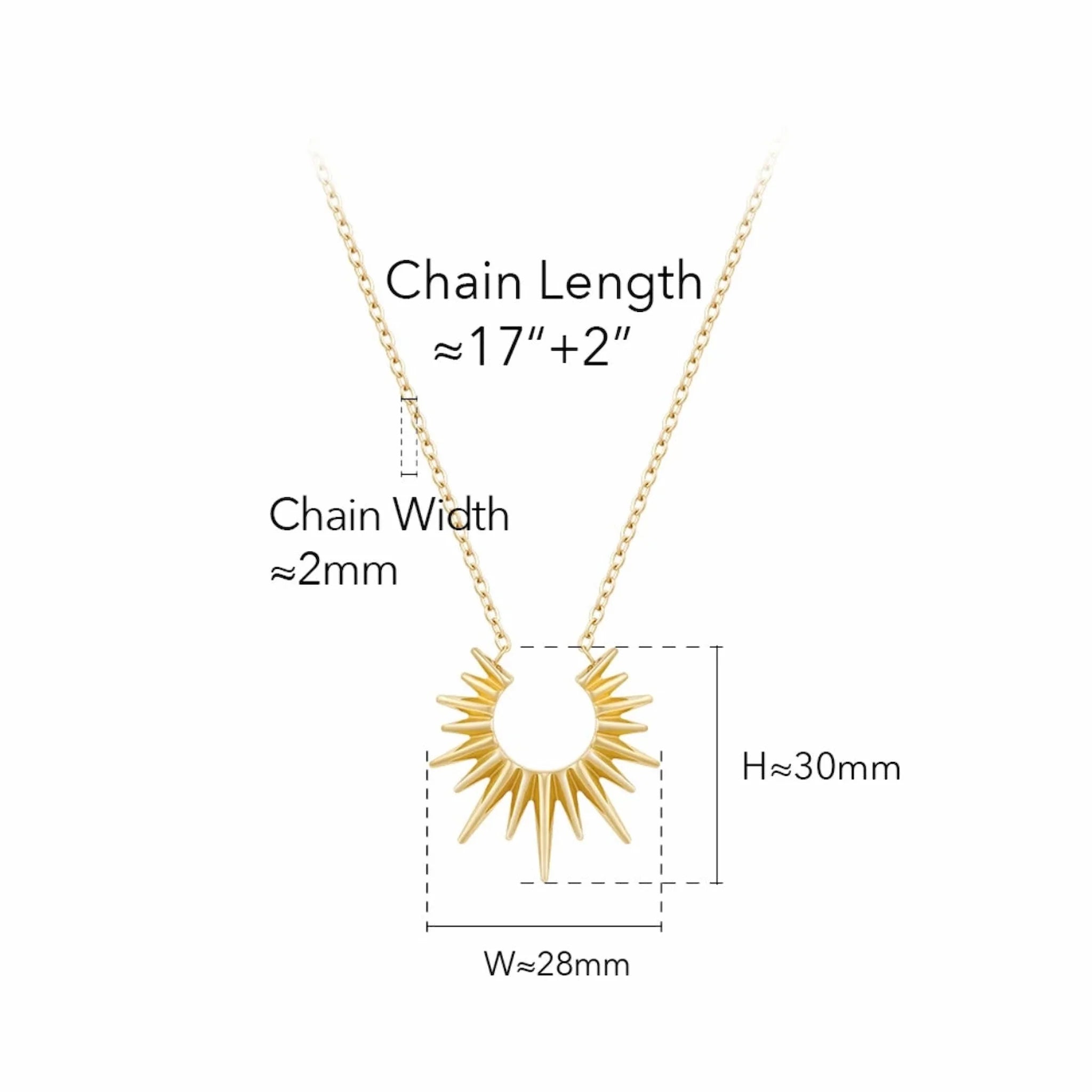 Sun Star Necklace