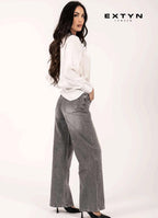 jeans palazzo grigio extyn