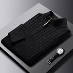 Maglione con Mezza Zip Uomo - Old Money®