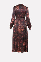 Abito chemisier fantasia sfumata con cintura elegante No-nà per un look unico