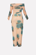 Abito tulle fantasia fiori No-nà - Eleganza e Stile con Abito Tulle Fiori