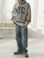 Felpa New York Classica Uomo