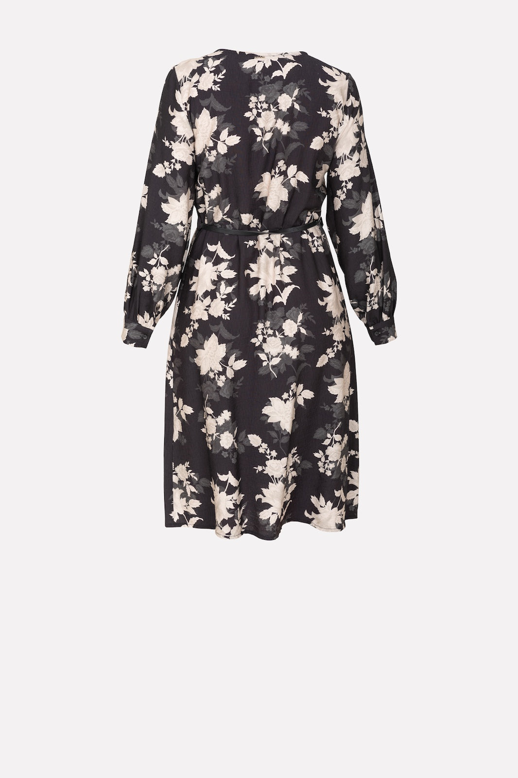 Abito con Rose e Cintura Elegante per Ogni Occasione