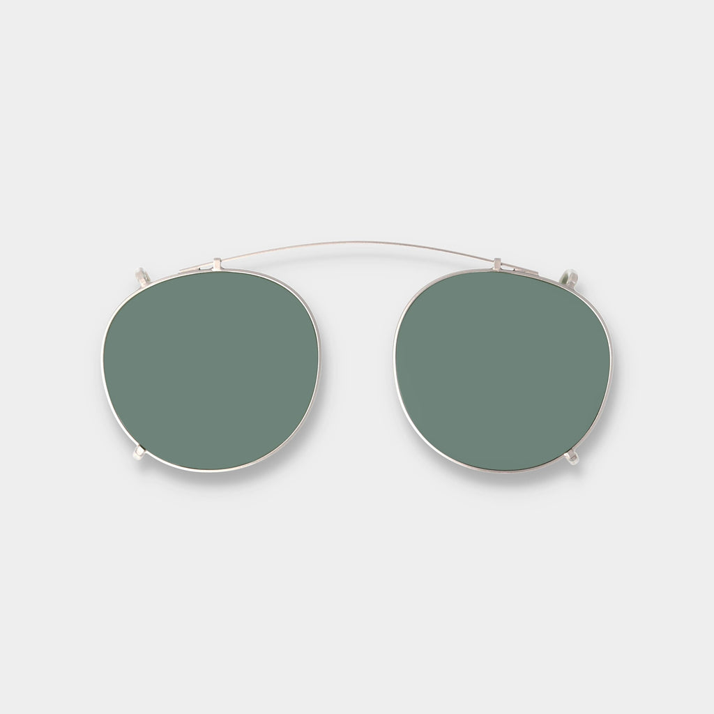 Clip Silver | Bottle Green