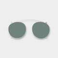 Clip Silver | Bottle Green