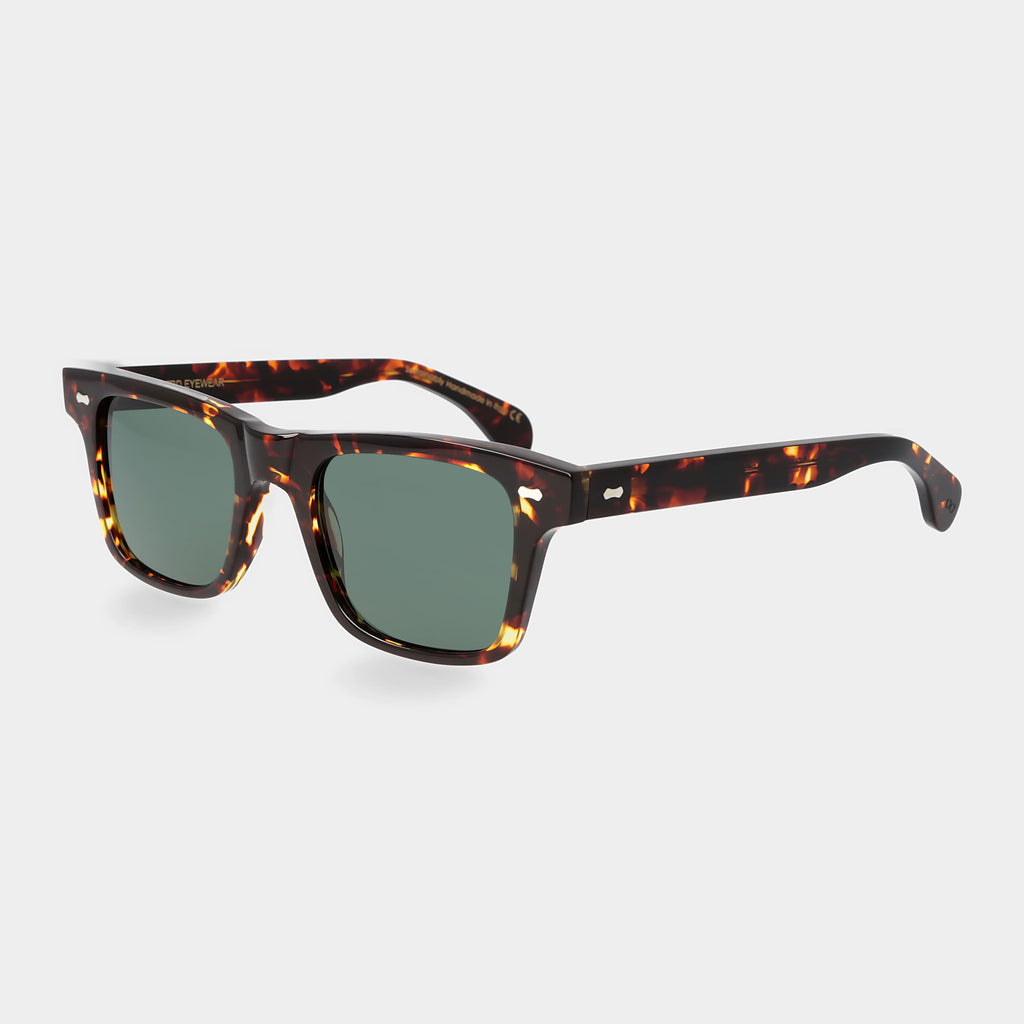 Denim Eco Dark Havana | Bottle Green