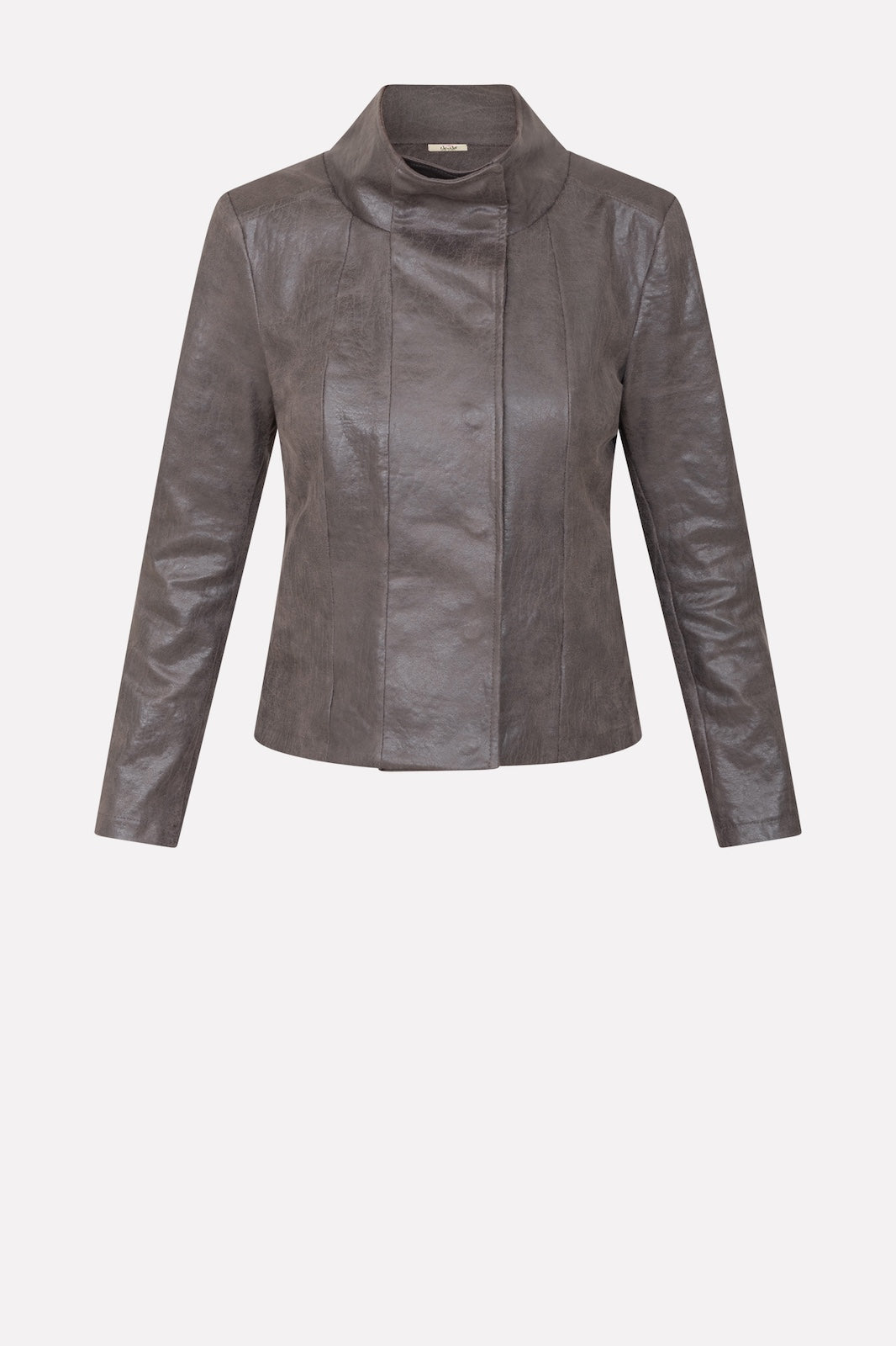 Giacca ecopelle automatici trendy e alla moda