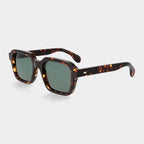 Lino Eco Dark Havana | Bottle Green