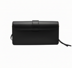 Livorno – Italian Leather Shoulder Bag – Black