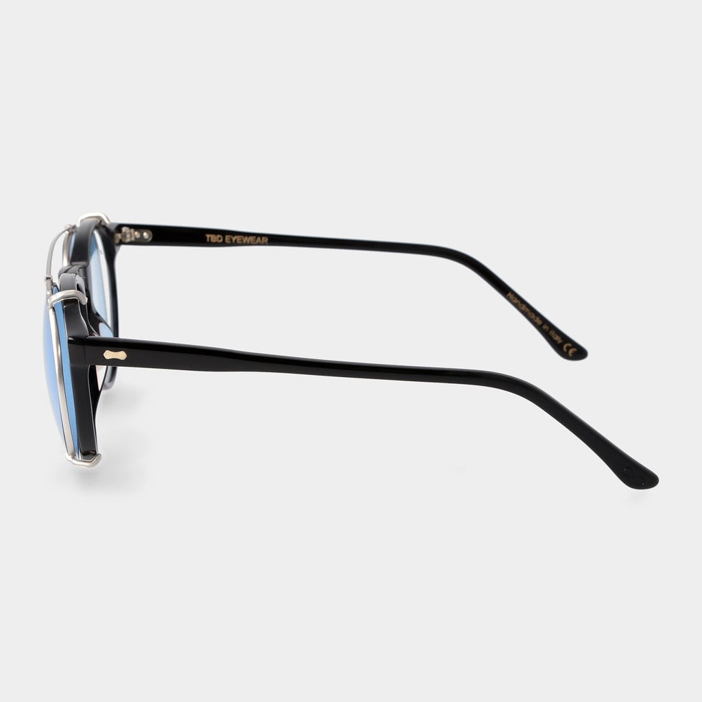 Pleat Eco Black | Blue