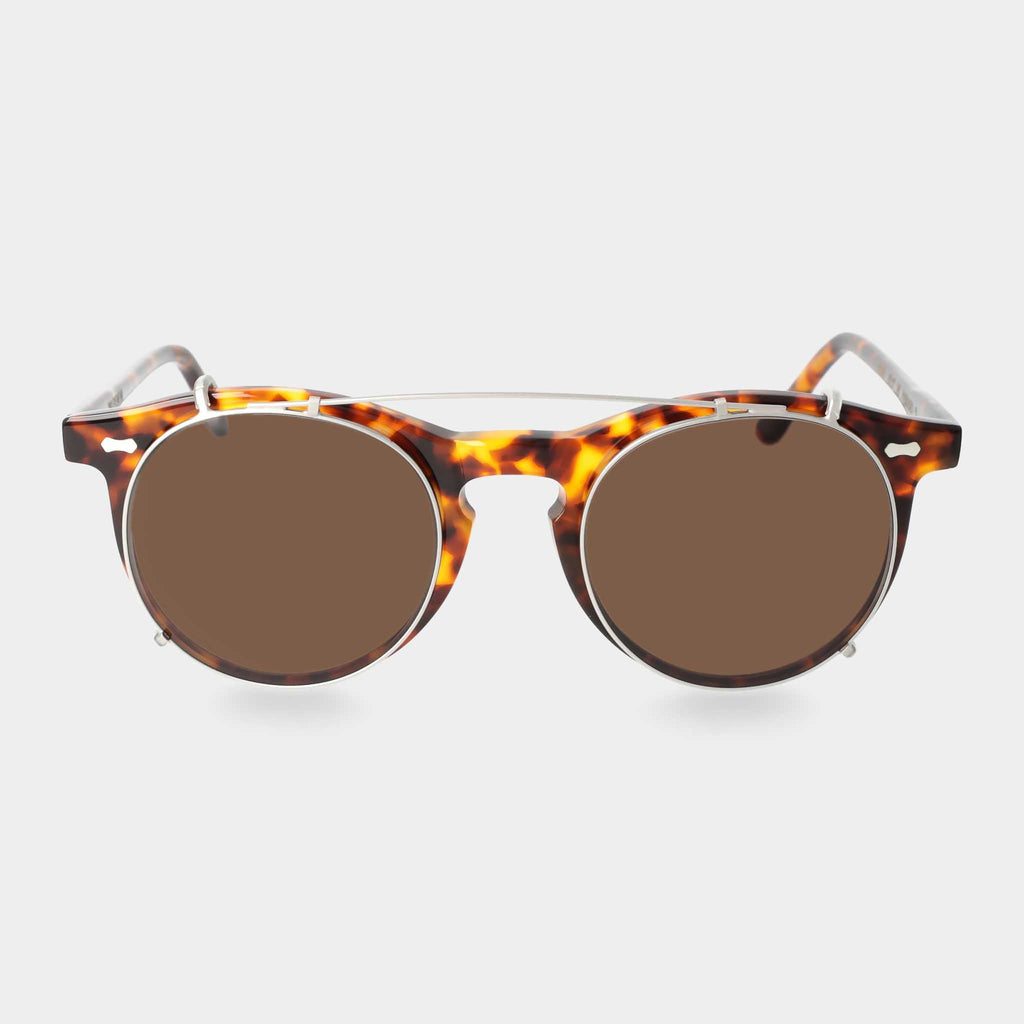 Pleat Eco Spotted Havana | Tobacco