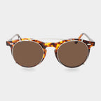 Pleat Eco Spotted Havana | Tobacco