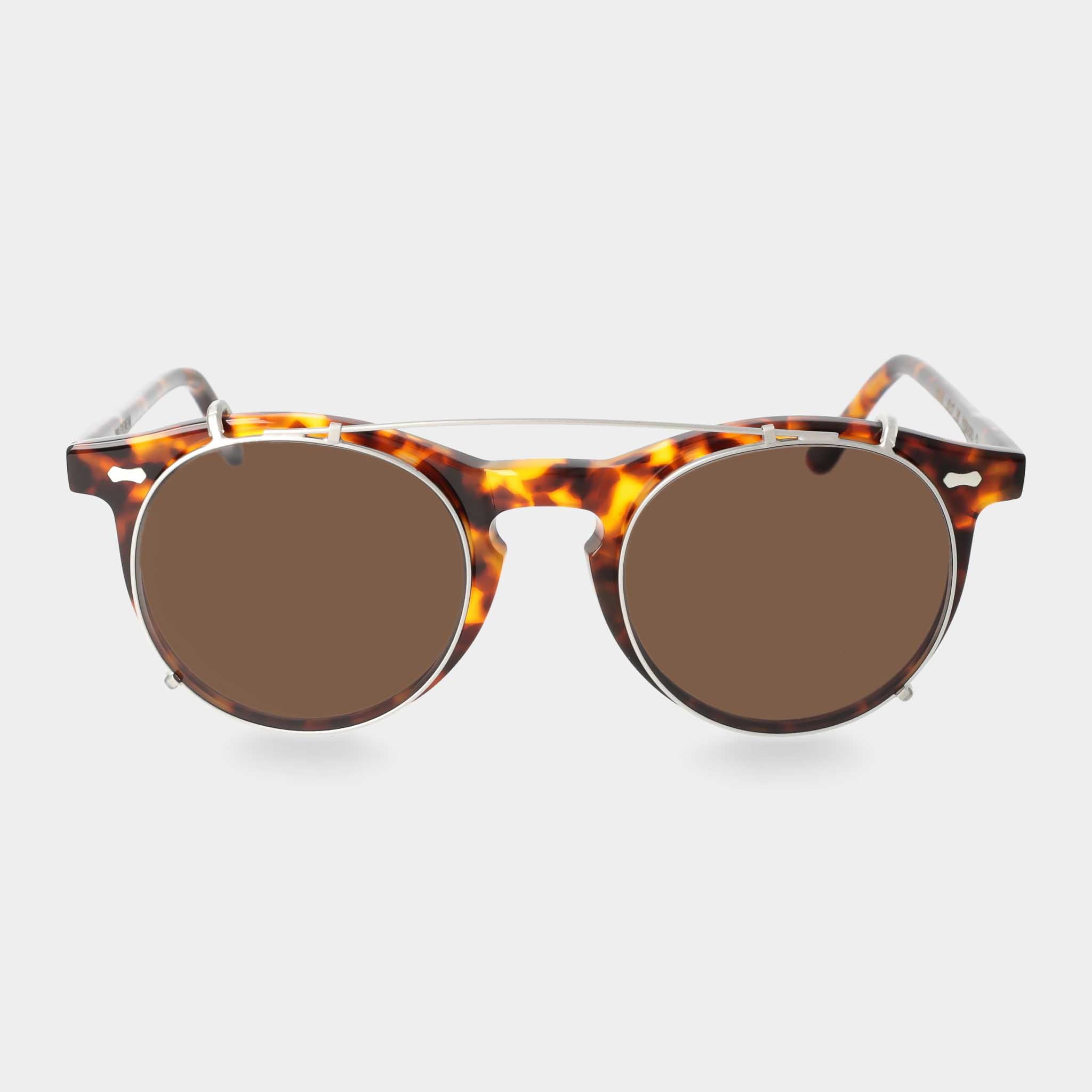 Pleat Eco Spotted Havana | Tobacco