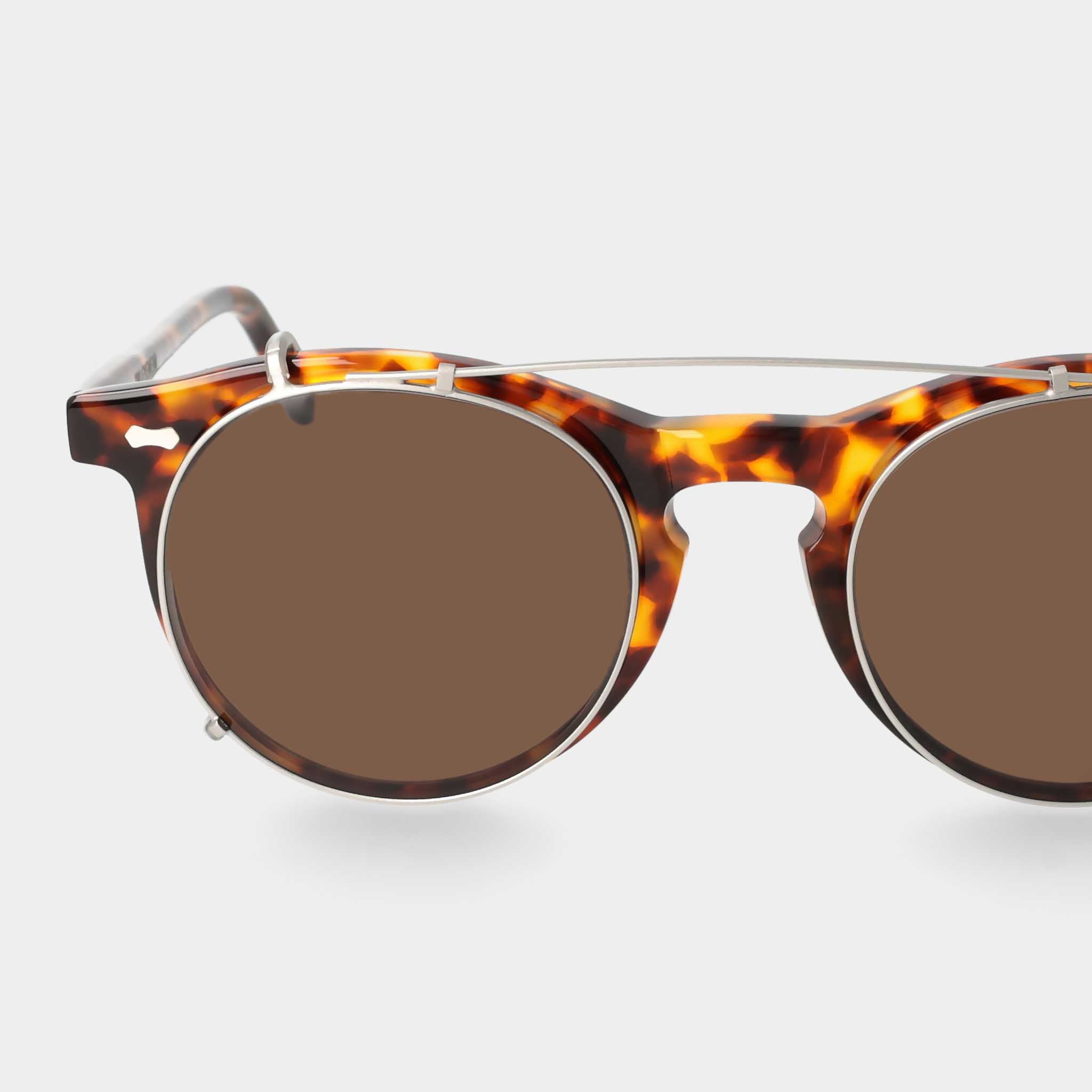 Pleat Eco Spotted Havana | Tobacco