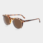 Pleat Eco Spotted Havana | Tobacco
