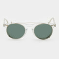 Pleat Eco Transparent | Bottle Green