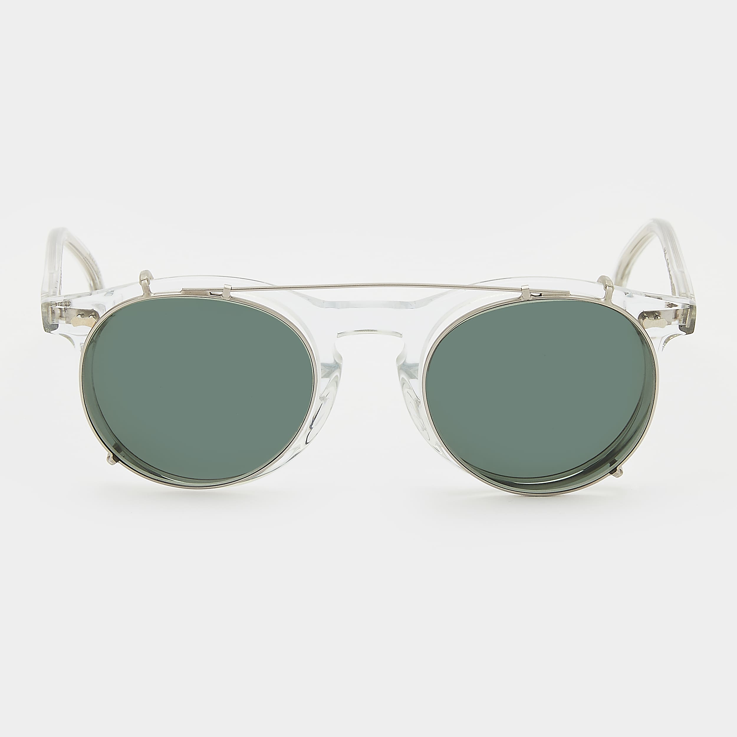Pleat Eco Transparent | Bottle Green