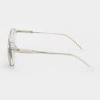 Pleat Eco Transparent | Bottle Green