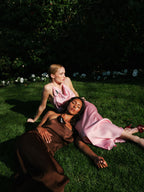 Rachel Dress Crystal Pink