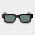 Silk Eco Dark Havana | Bottle Green